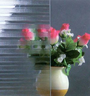 Očistite staklo s uzorkom