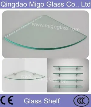 Staklena polica od 10 mm kaljenog kupatila