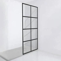 Fiksni rešetkasti tuš paravani bez okvira